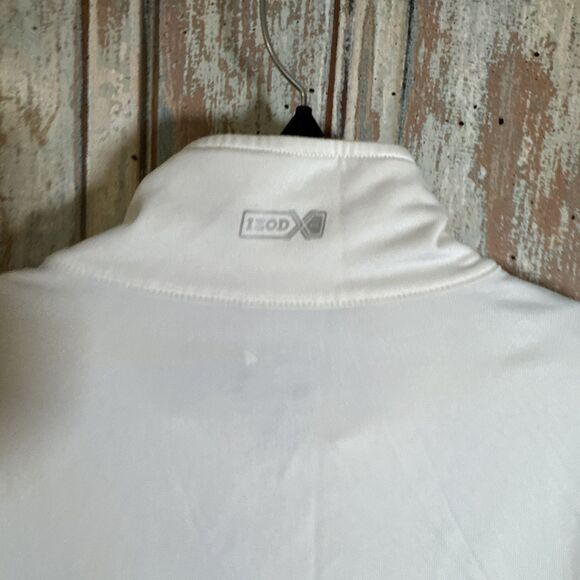 Izod Golf XFG Women's Jacket Coat Size L Large Ivory Retro Vibe Cool - Picture 11 of 16